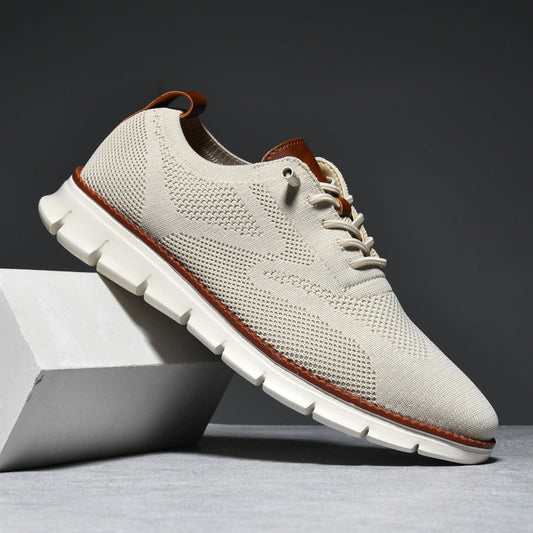 Super Comfy breathable Orthopedic Mesh Sneakers For Wide Feet - Beige