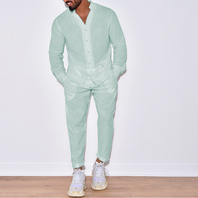 Effortless Linen Set: Timeless Comfort and Casual Elegance