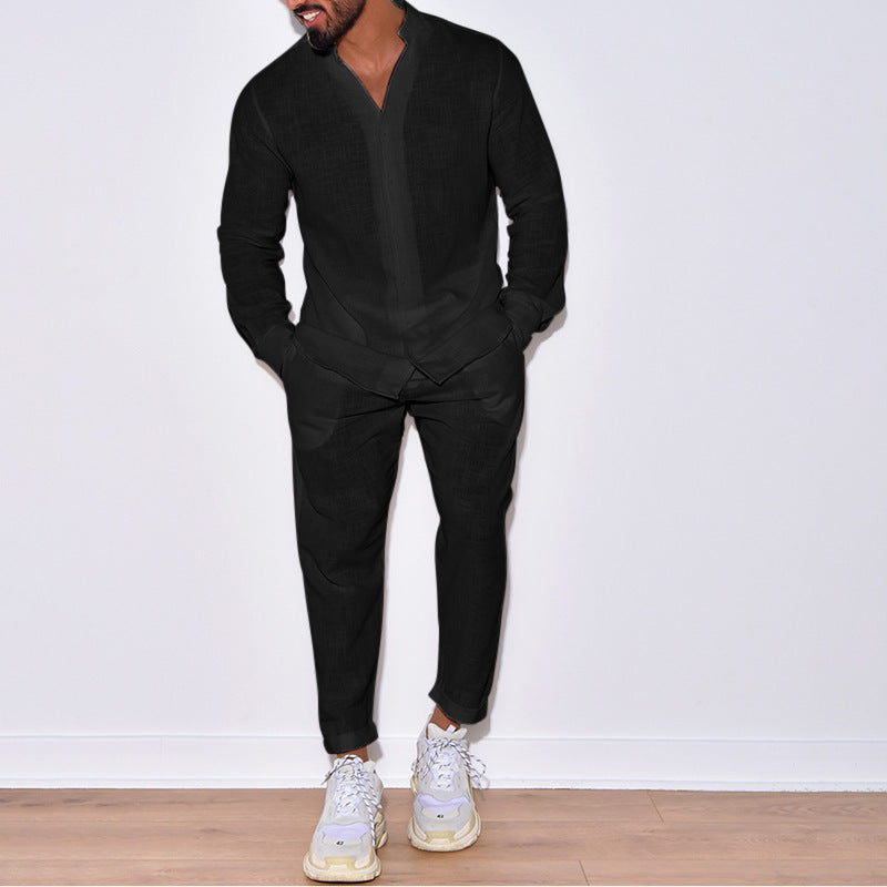 Effortless Linen Set: Timeless Comfort and Casual Elegance