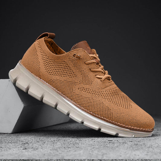 Super Comfy breathable Orthopedic Mesh Sneakers For Wide Feet - Brown