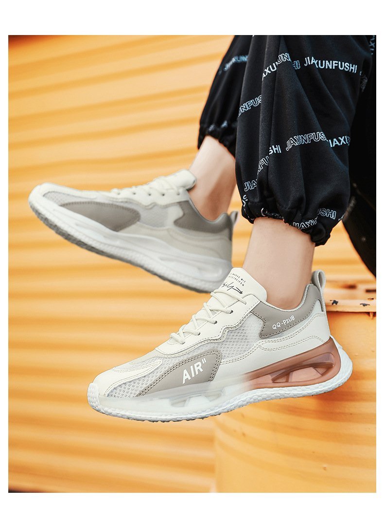 Summer and autumn new popcorn running mesh outdoor casual sneakers
