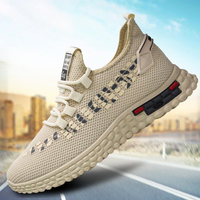 Spring New Breathable Casual Shoes Summer Men's Shoes Mesh Hollow Sneakers