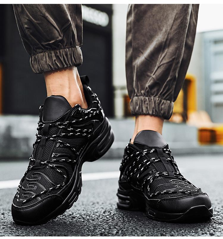 Mesh Casual Air Cushion Shoelaces Running Sneakers