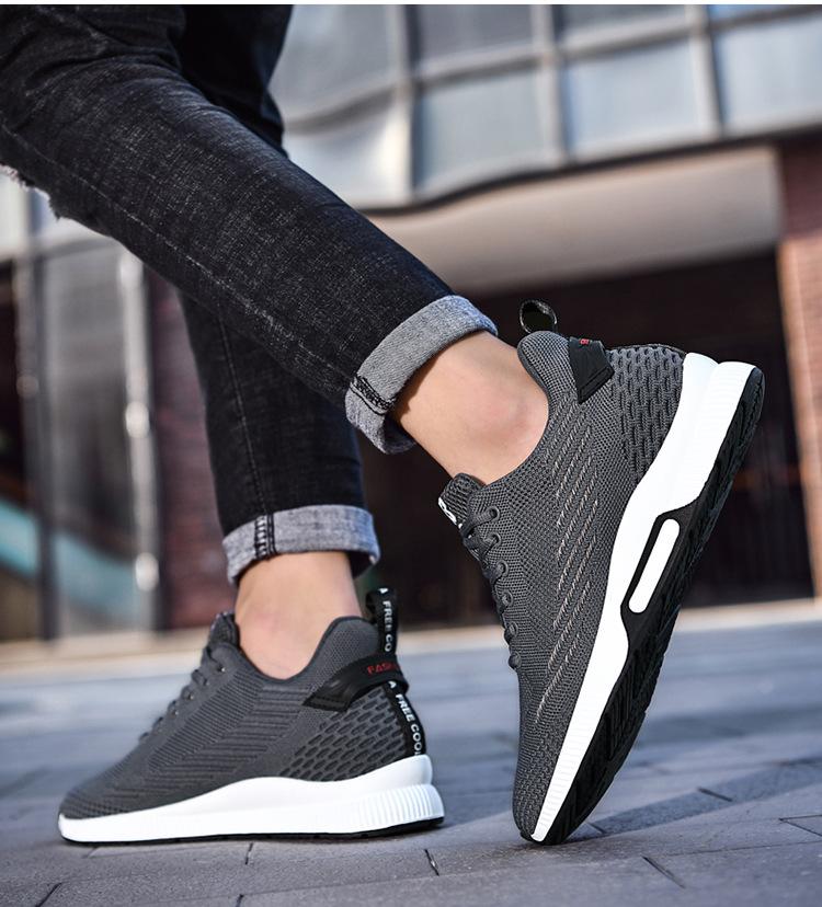 Flying stretch anti-slip breathable orthopedic sneakers