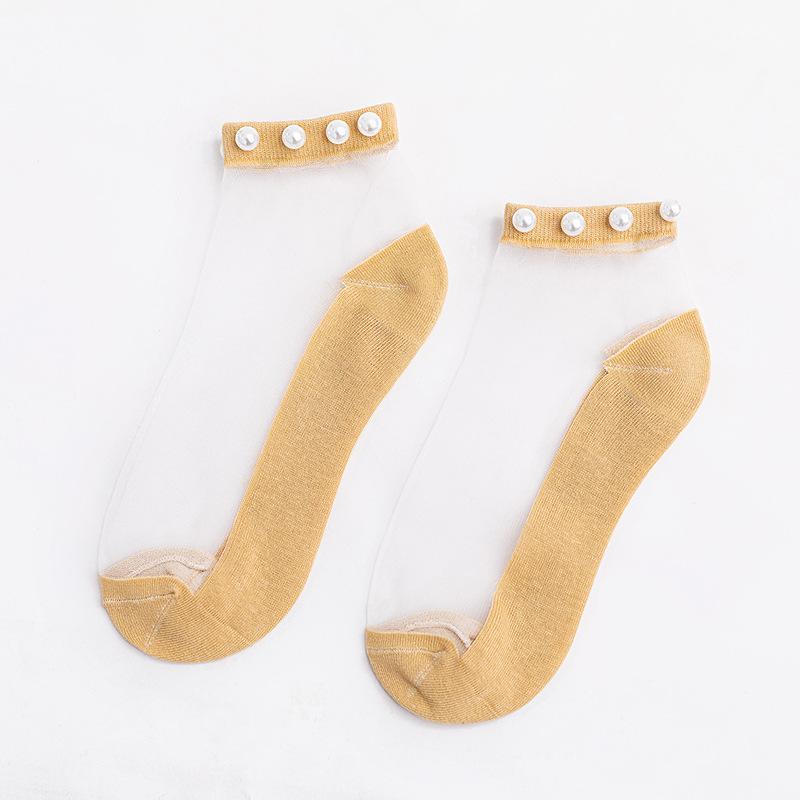 New pearl socks women's socks