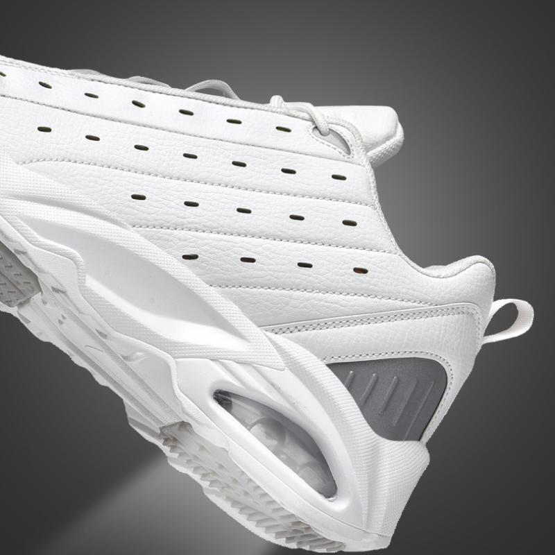 Air Cushion Oversized Leather Breathable Casual Sneakers