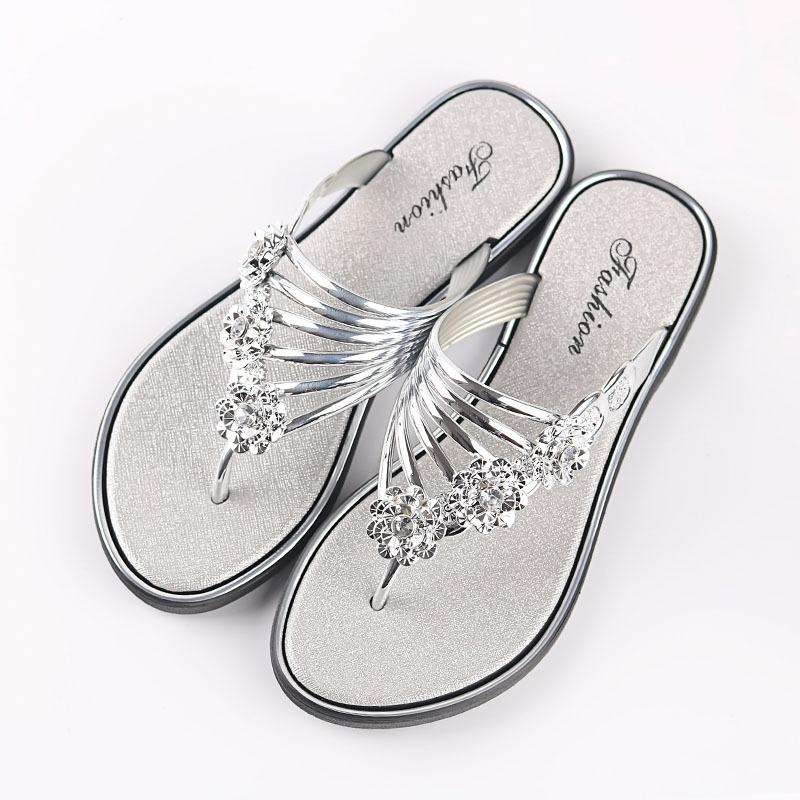 Women's Floral Outdoor Beach Slides