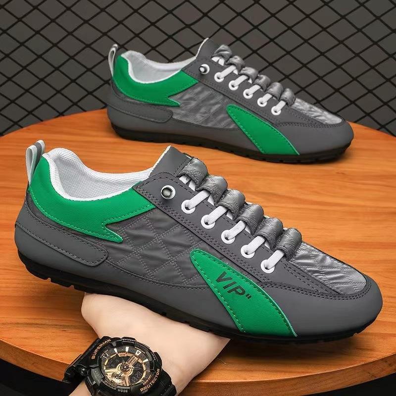 2023 Four Seasons New Casual Fashion All-Match Slip-On Peas Shoes Lightweight Comfortable Breathable Sneakers