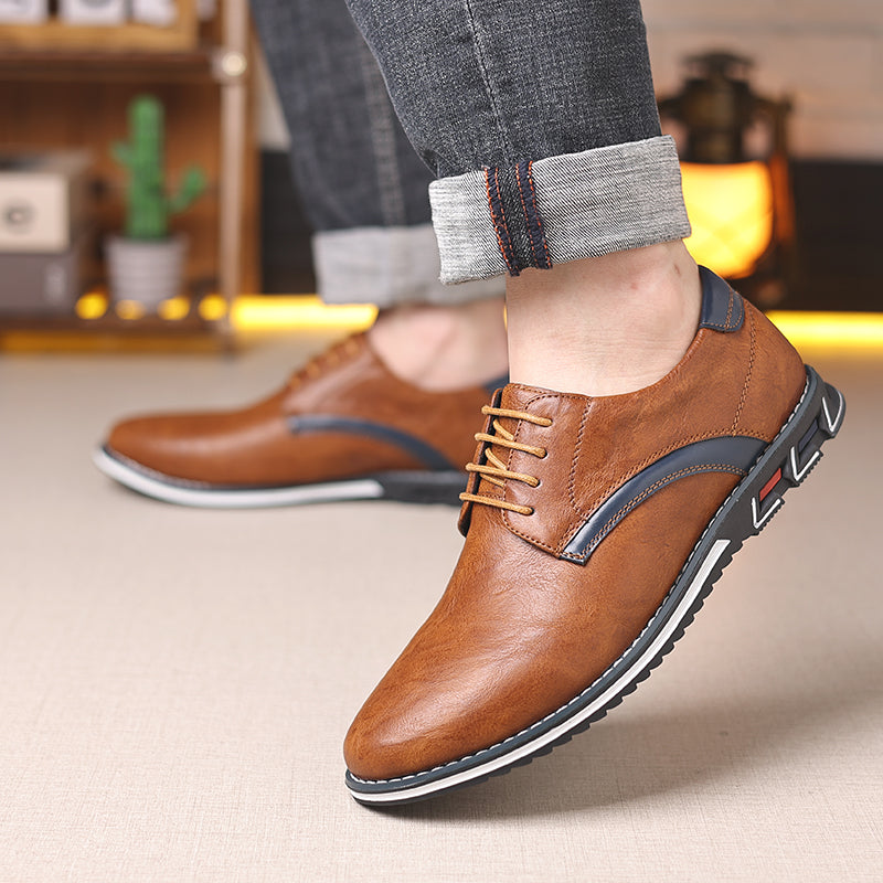 Men's Casual Comfort Oxfords Orthopedic Dress Shoes