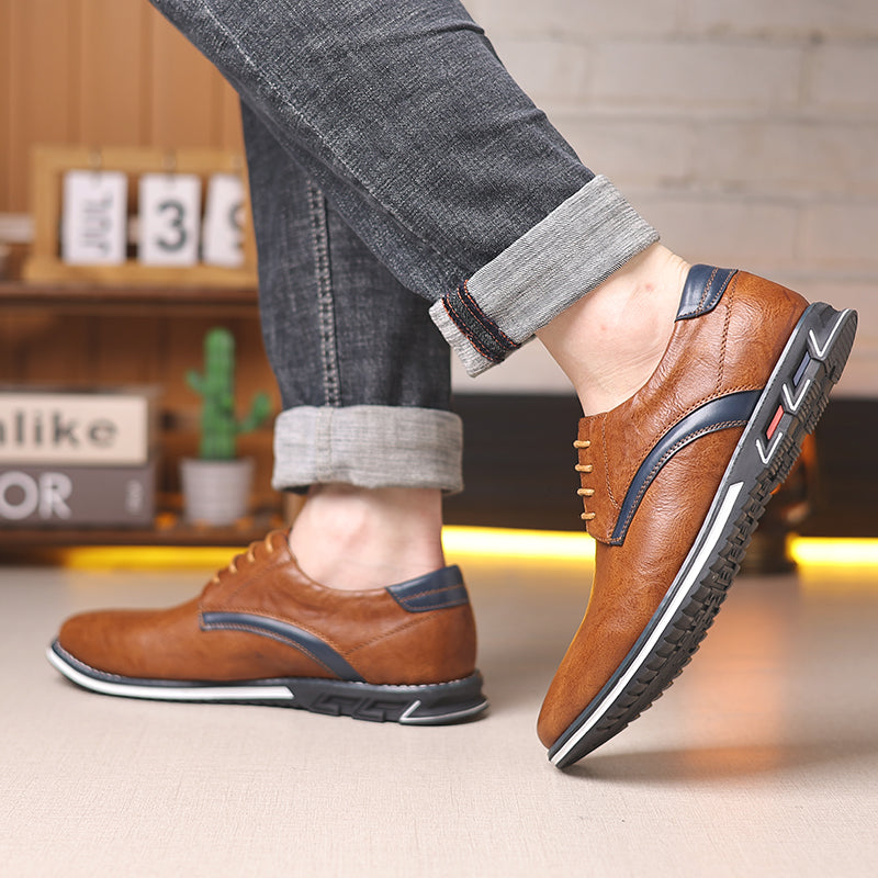 Men's Casual Comfort Oxfords Orthopedic Dress Shoes