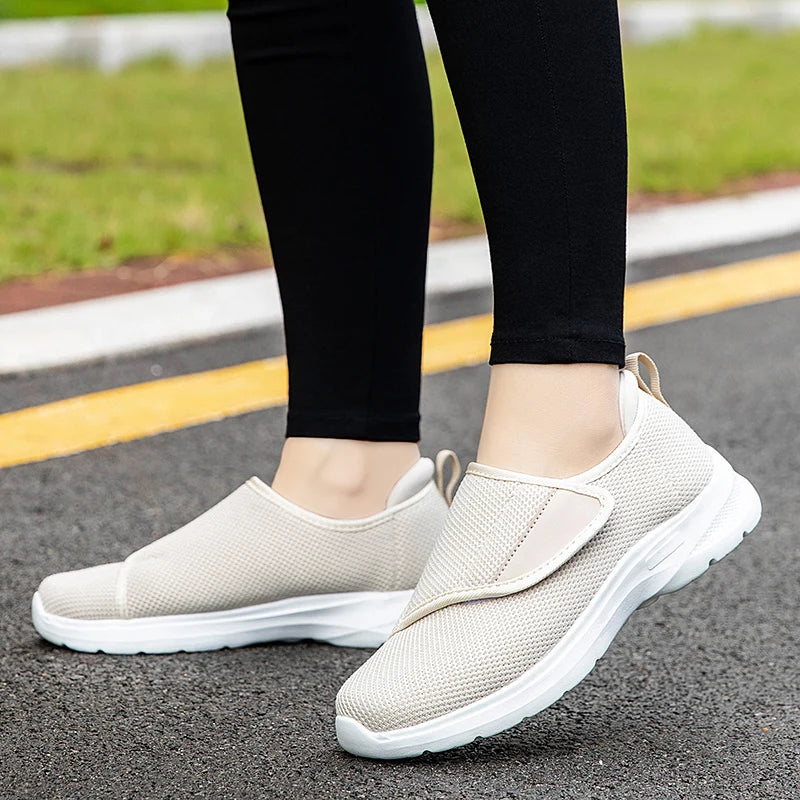 Women Comfy Outdoor Slip On Orthopedic Sneakers