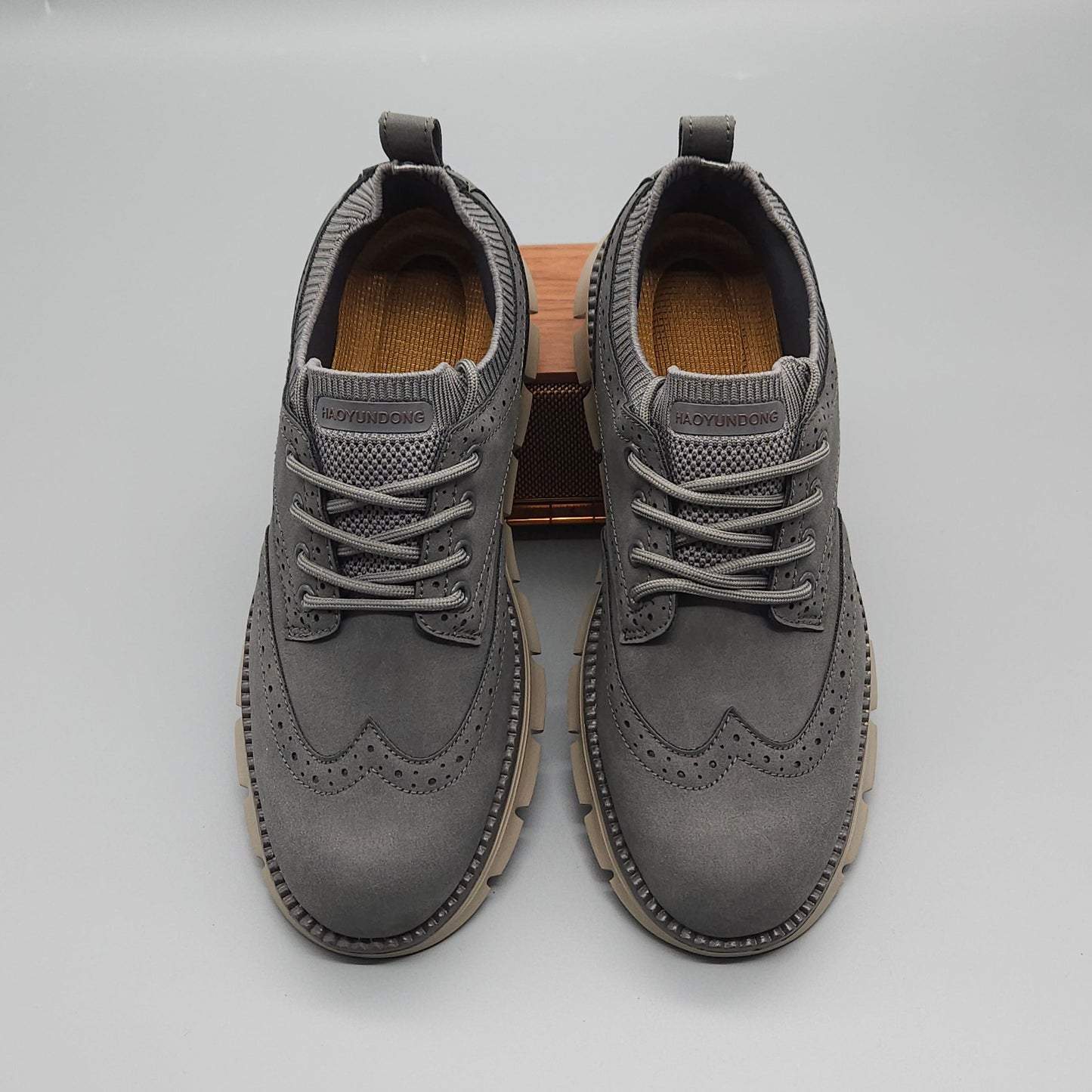 Men's Autumn Breathable Sneakers Classic Orthopedic Sneakers - Gray