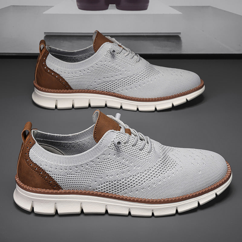 Orthopedic Mesh Breathable Oxford Sneakers