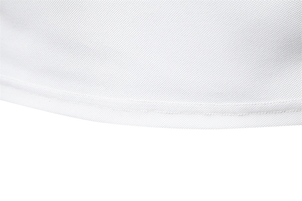 Men's Short-Sleeve Stripe and Embroidered Polo Shirt