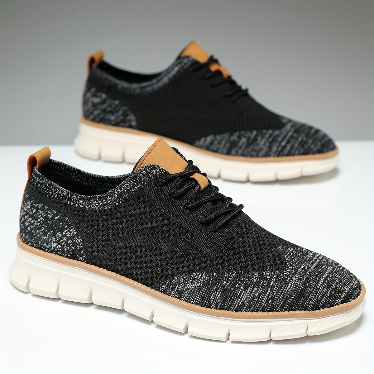 🔥Last Day 60% OFF - Men's Trendy Woven Knit Breathable Sneakers