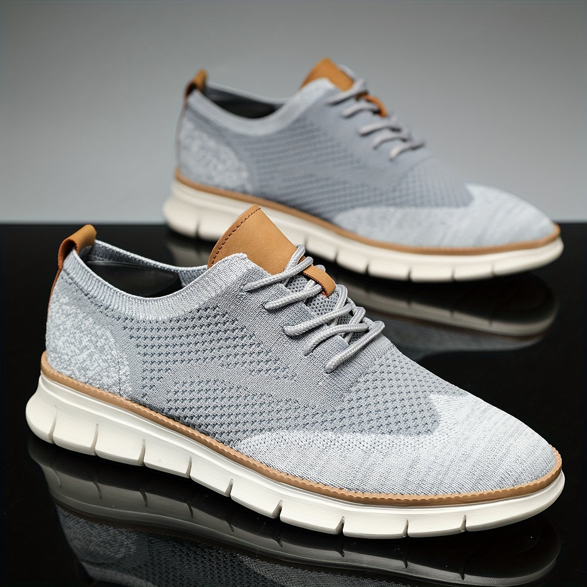 🔥Last Day 60% OFF - Men's Trendy Woven Knit Breathable Sneakers