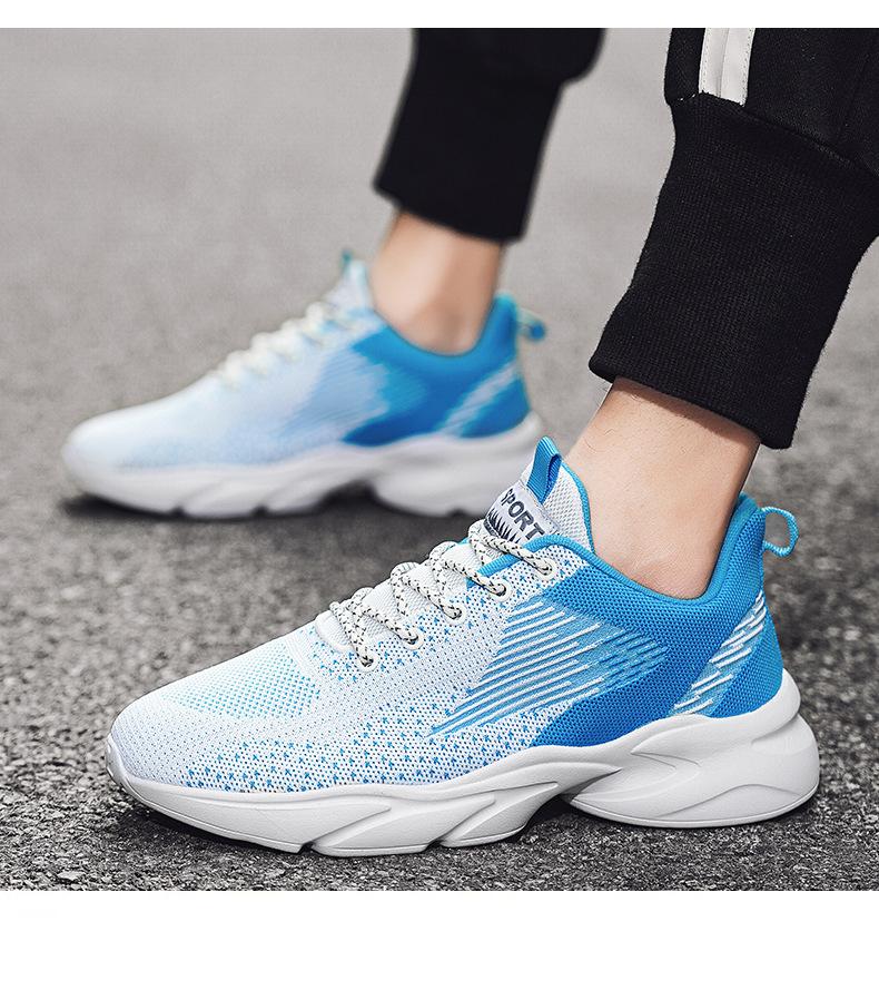 Outdoor sports platform casual breathable mesh shoes