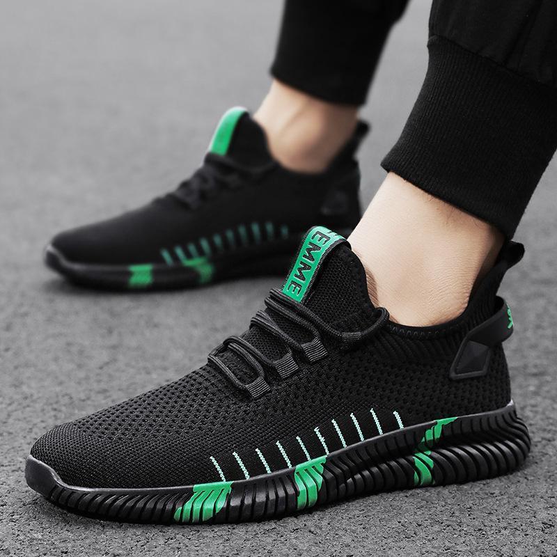 Men's Running Shoes Casual Lace-up Fashion Lightweight Walking Sneakers Comfortable Shoes