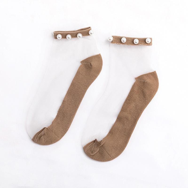 New pearl socks women's socks