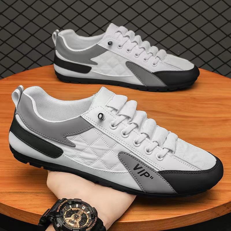 2023 Four Seasons New Casual  Fashion All-Match Slip-On Peas Shoes Lightweight Comfortable Breathable Sneakers