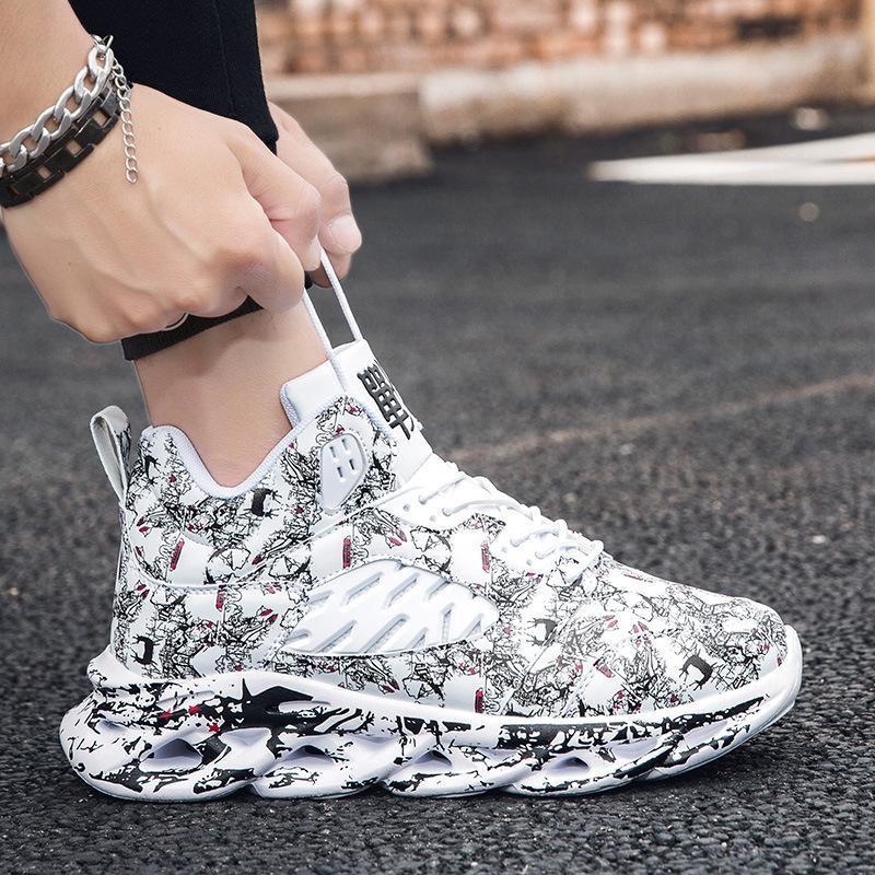 Doodle Casual Running Leather Sneakers