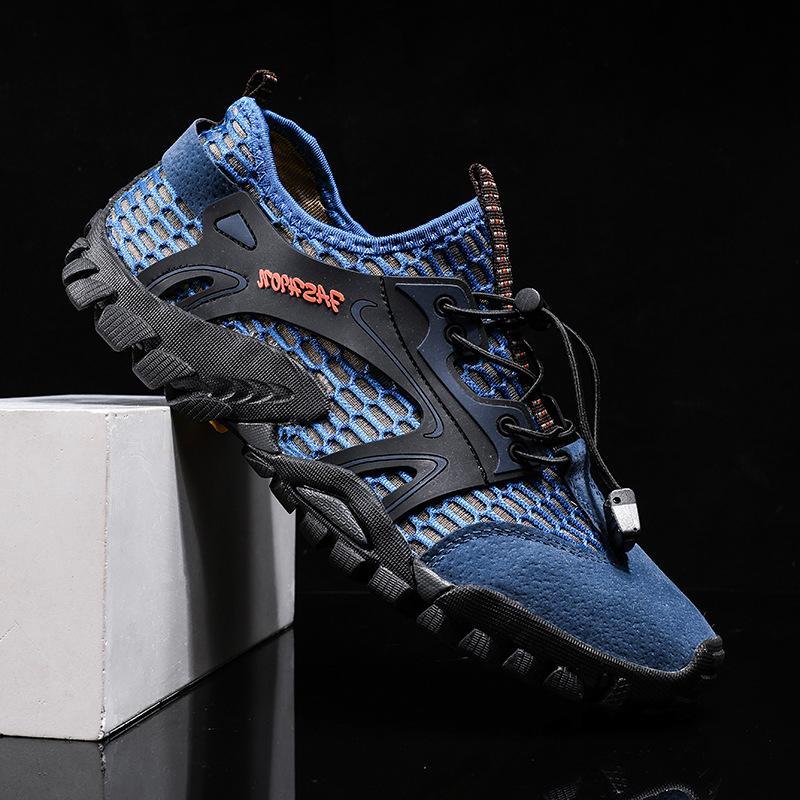 Men's Breathable Mesh Casual Light Outdoor Hiking Shoes