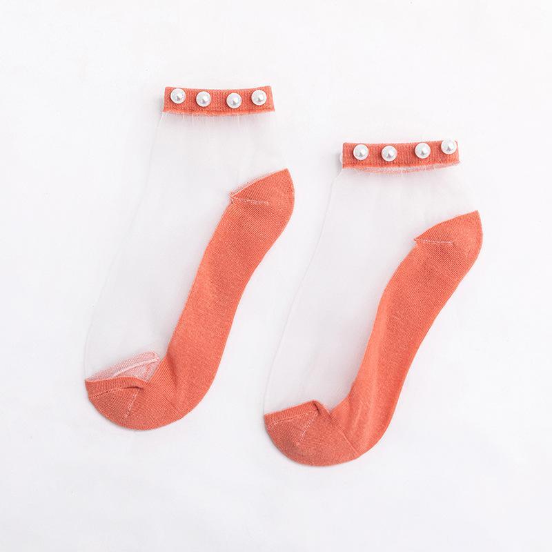 New pearl socks women's socks