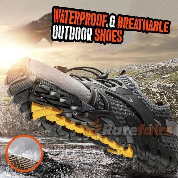 Men's Breathable Mesh Casual Light Outdoor Hiking Shoes