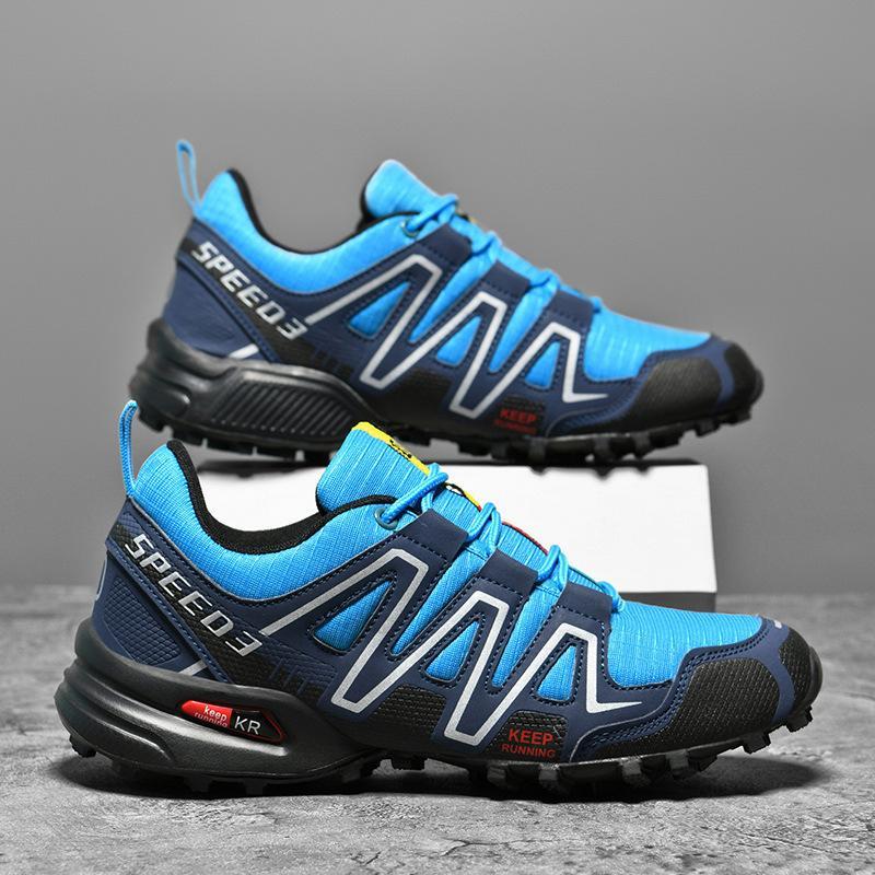 2023 new outdoor comfortable lightweight lace-up trend hiking shoes