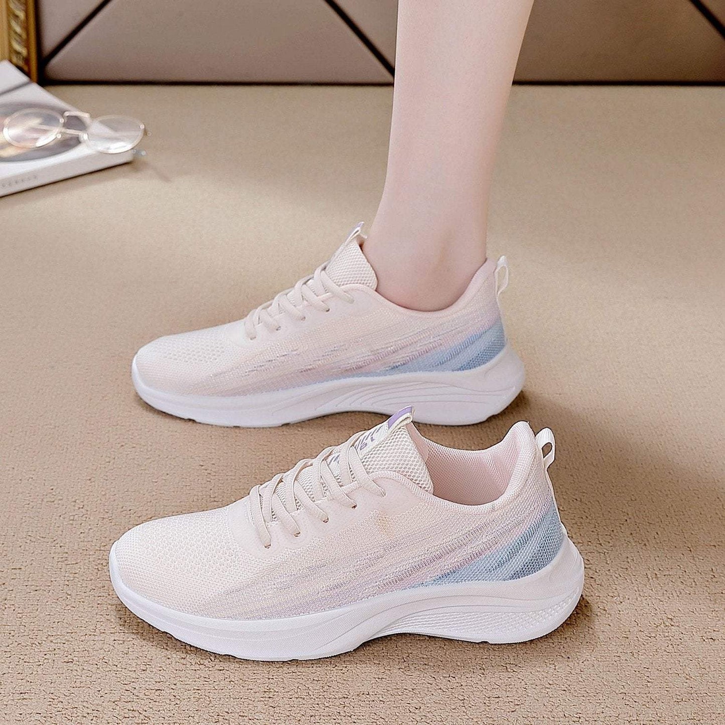 2023 fashion athleisure running light soft non-slip sneakers