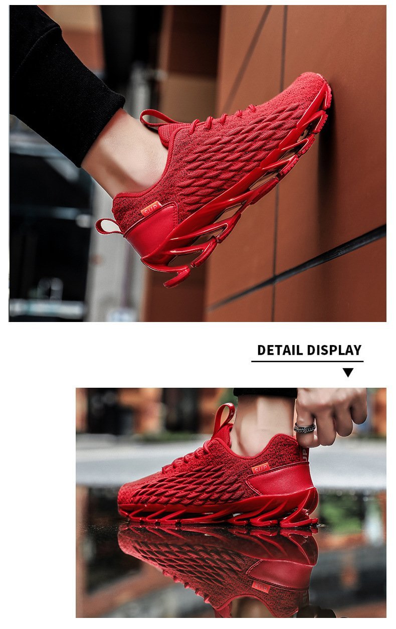 Fish scale texture gym fly mesh breathable Sneakers