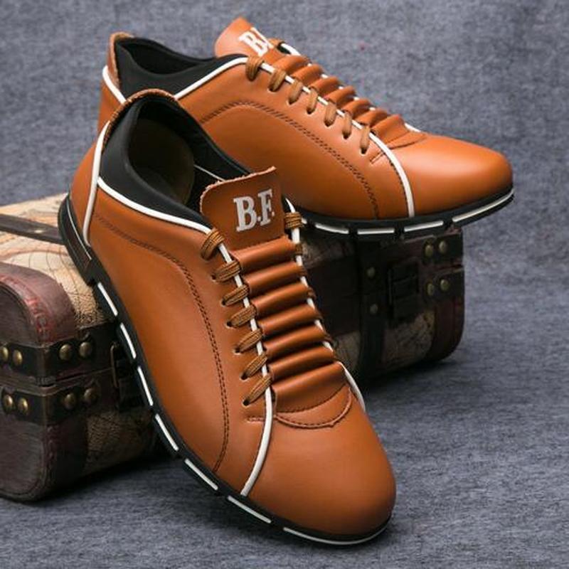 Italian Bear-Fast Leather Shoes