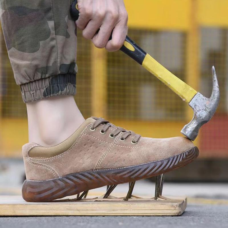 Fashion Smash-proof, puncture-proof, lightweight, odor-proof work shoes