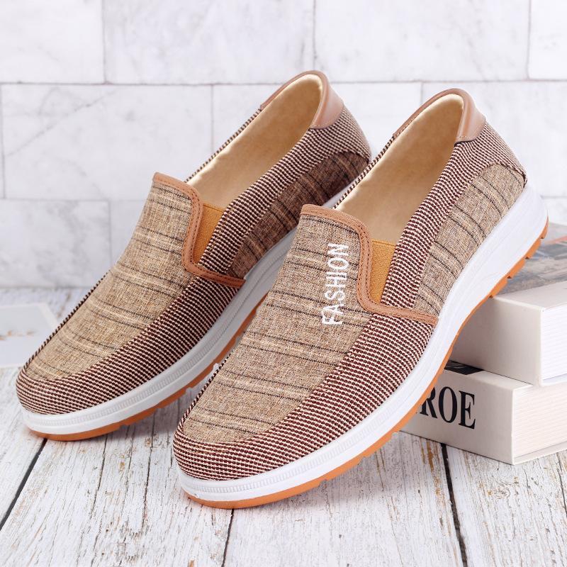 Spring summer comfortable breathable cloth shoes work shoes