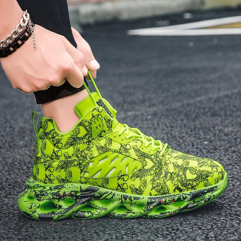 Doodle Casual Running Leather Sneakers