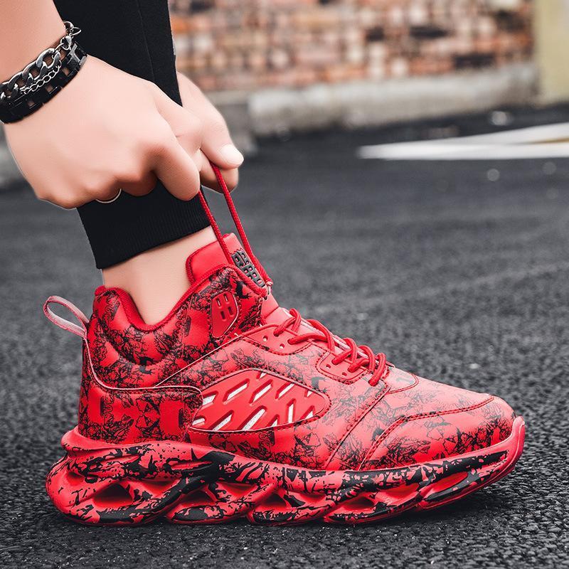 Doodle Casual Running Leather Sneakers