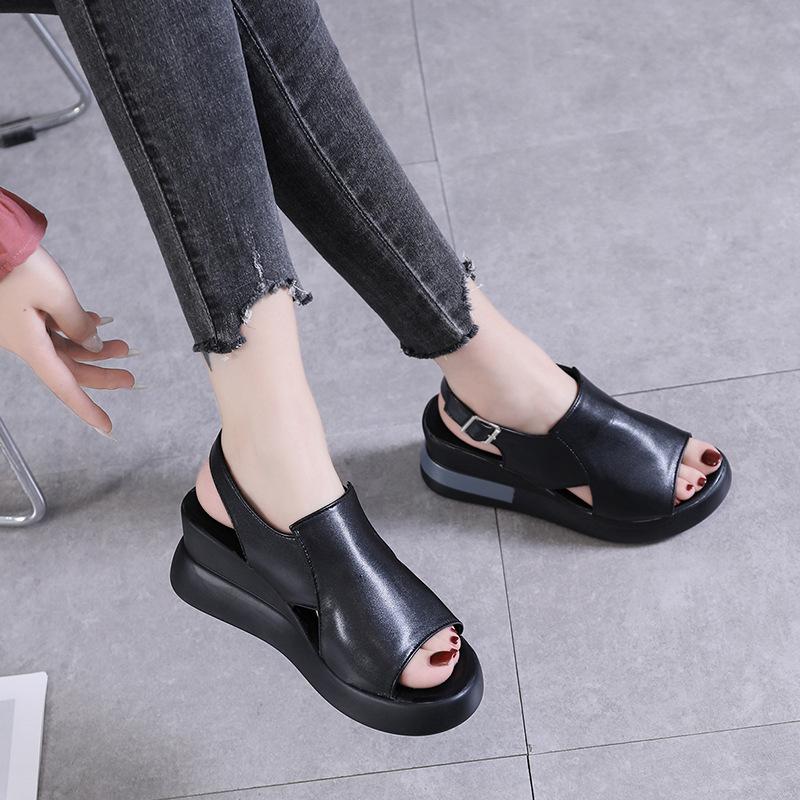 Last Day 49% OFF - Women's Leather Orthopedic Sandals